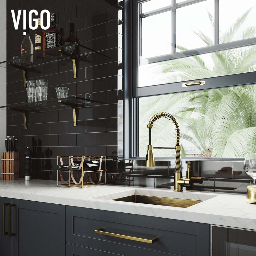 Brant Pull‑Down Spray Kitchen Faucet