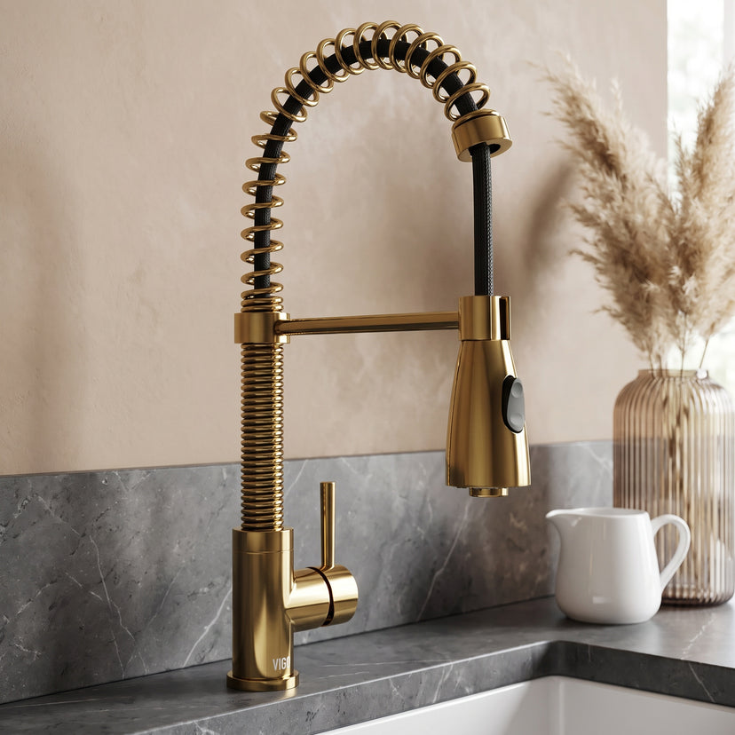 Brant Pull‑Down Spray Kitchen Faucet