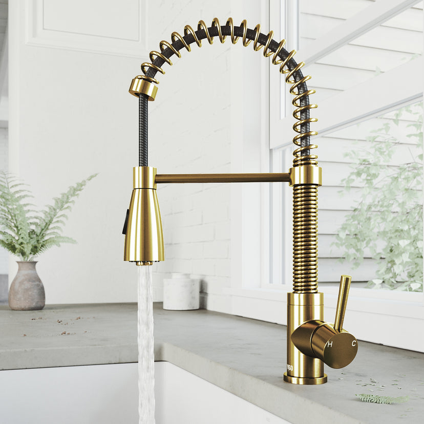 Brant Pull‑Down Spray Kitchen Faucet