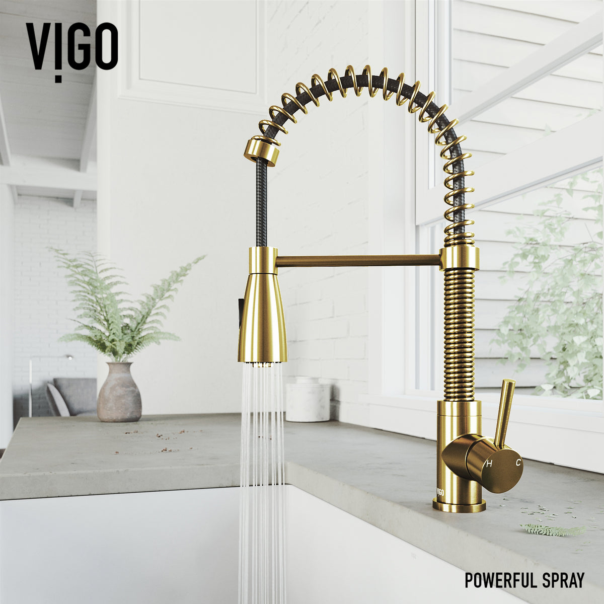 Brant Pull‑Down Spray Kitchen Faucet