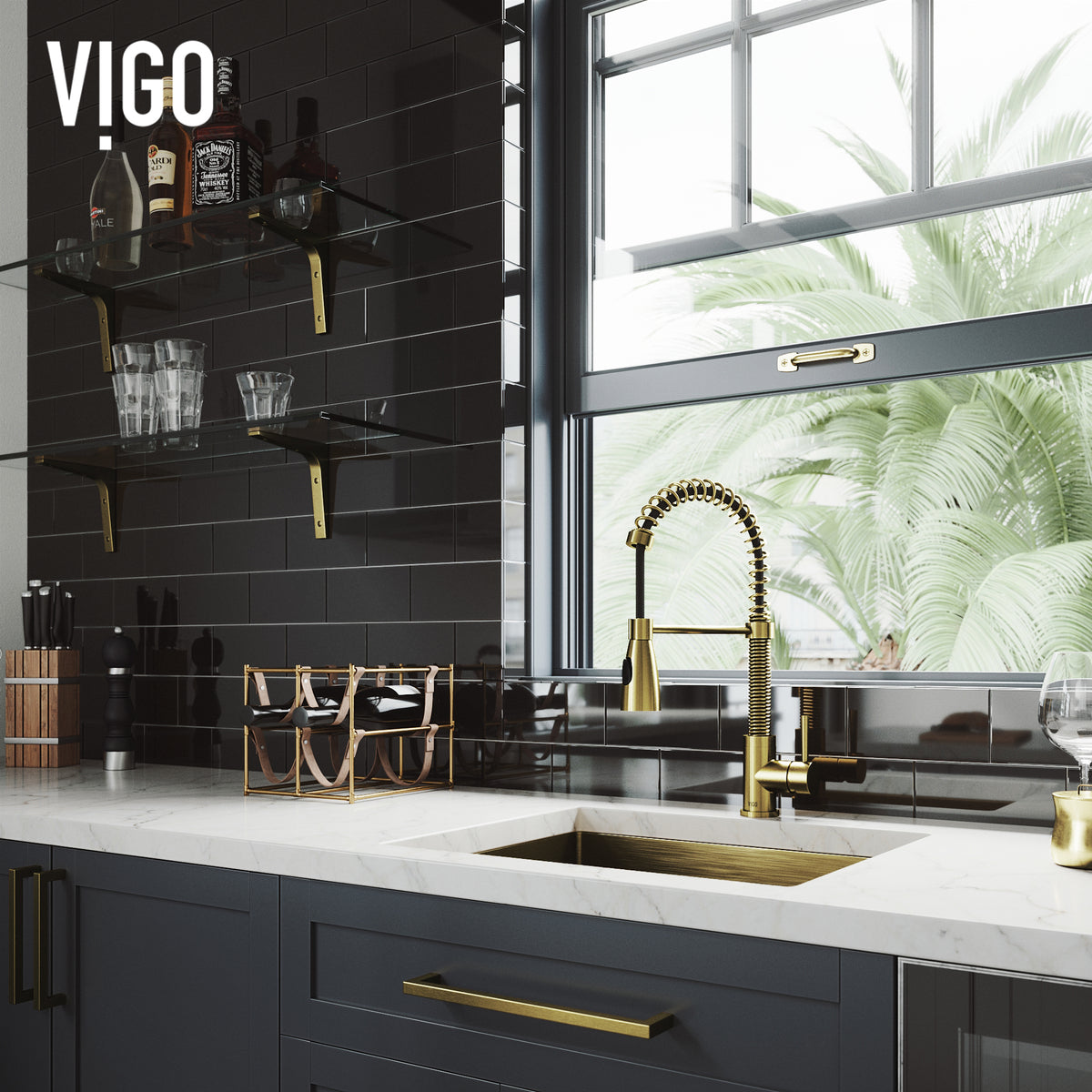 Brant Pull‑Down Spray Kitchen Faucet