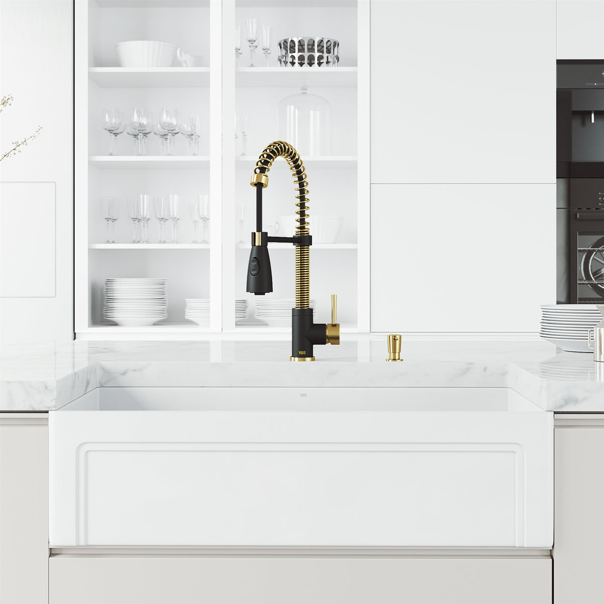 Brant Pull‑Down Spray Kitchen Faucet