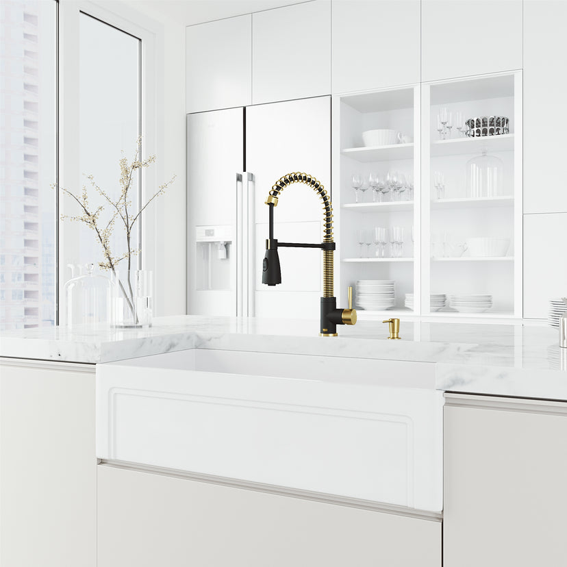 Brant Pull‑Down Spray Kitchen Faucet