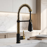 Brant Pull‑Down Spray Kitchen Faucet
