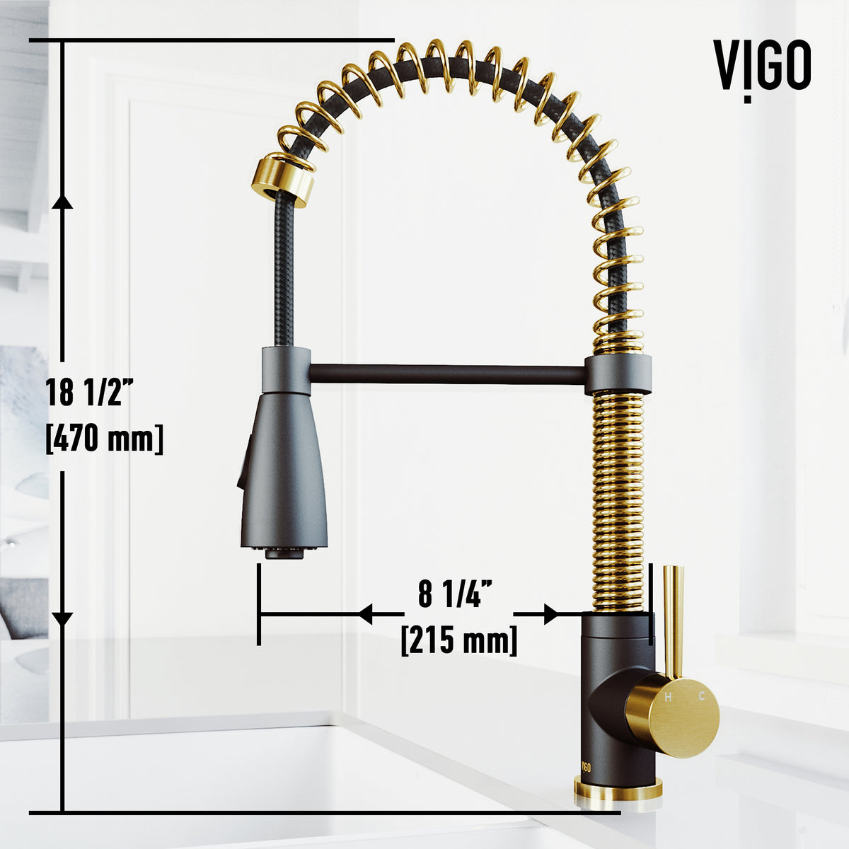 Brant Pull‑Down Spray Kitchen Faucet