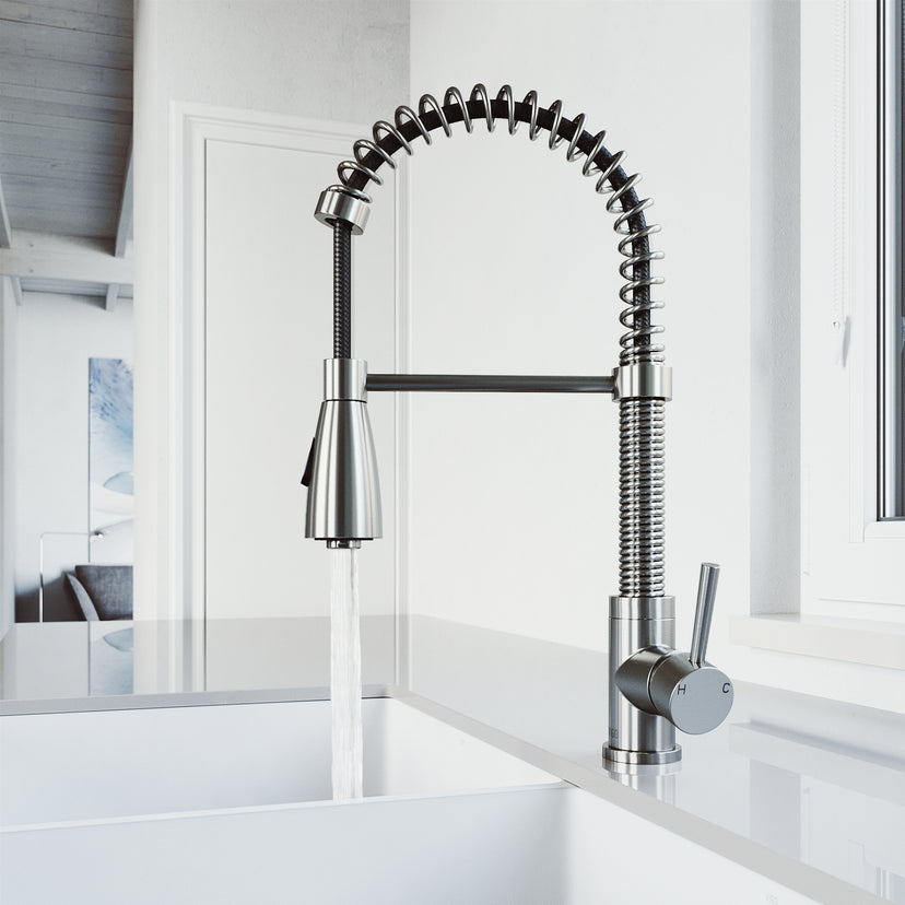 Brant Pull‑Down Spray Kitchen Faucet