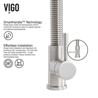 Brant Pull‑Down Spray Kitchen Faucet