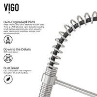 Brant Pull‑Down Spray Kitchen Faucet