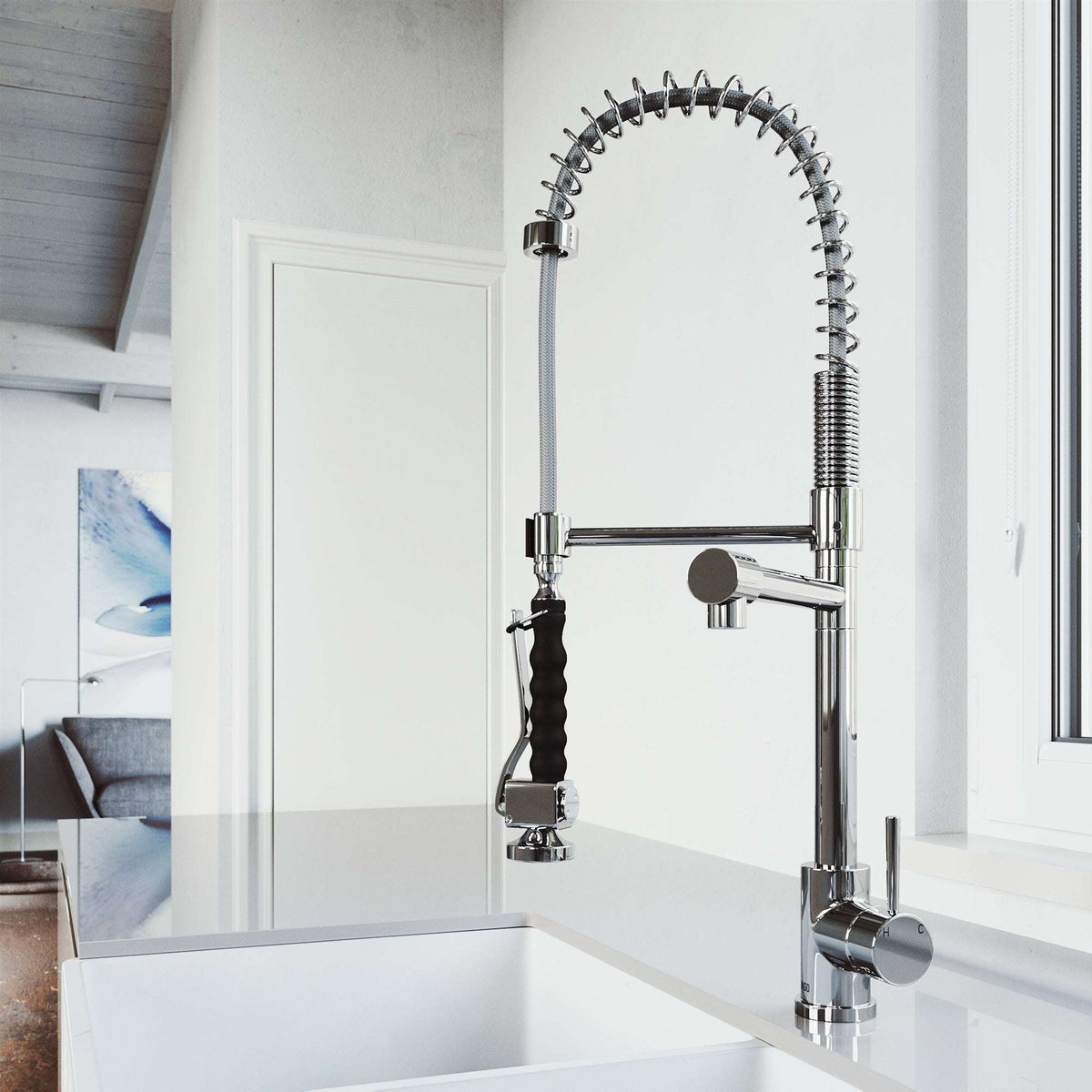 Zurich Pull-Down Kitchen Faucet
