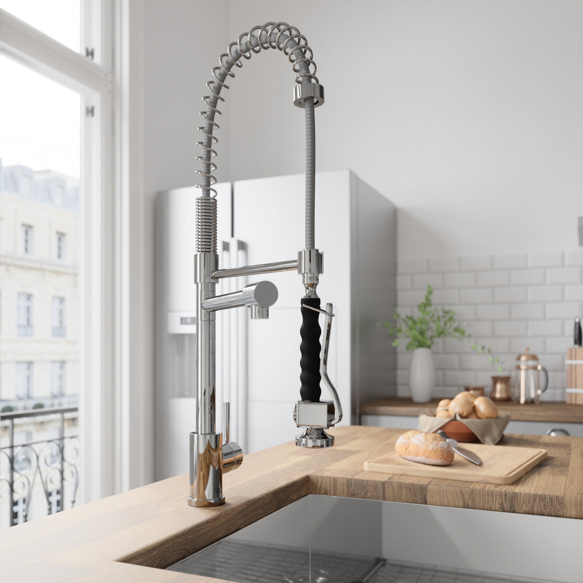 Zurich Pull-Down Kitchen Faucet