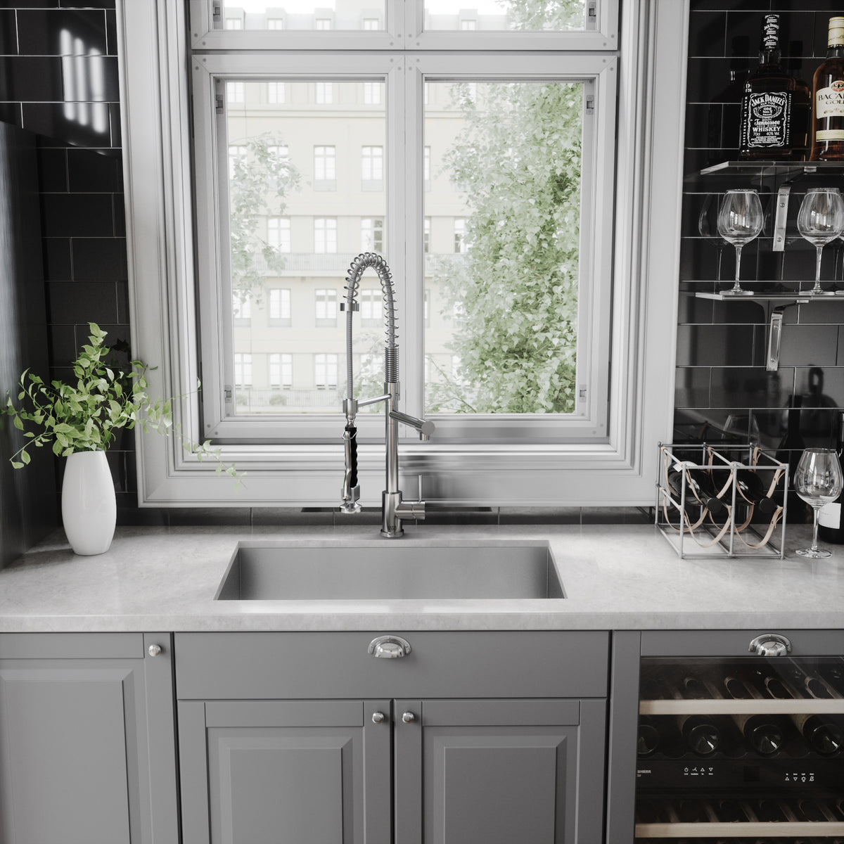 Zurich Pull-Down Kitchen Faucet