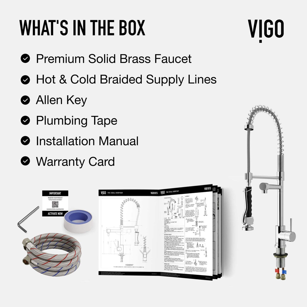 Zurich Pull-Down Kitchen Faucet