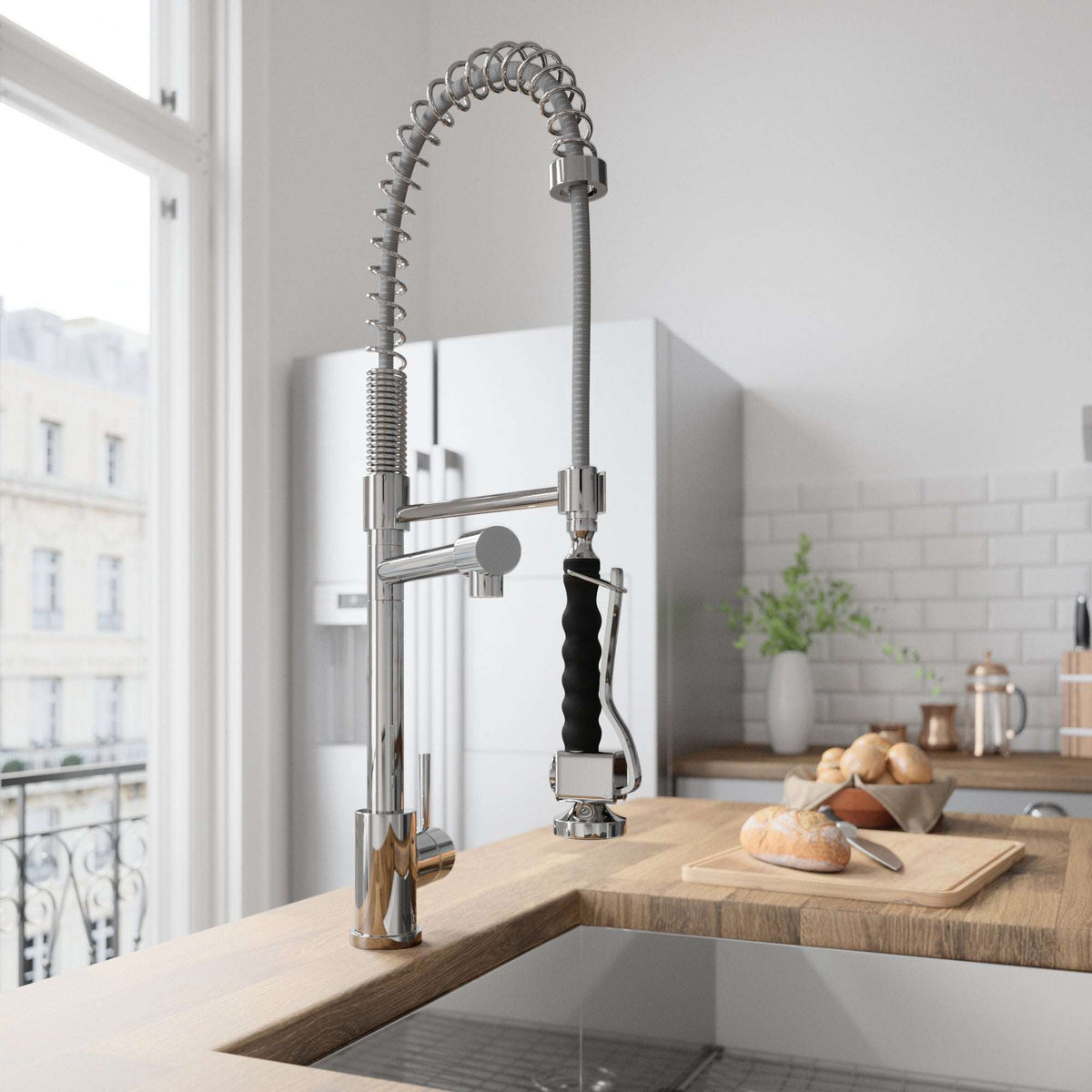 Zurich Pull-Down Kitchen Faucet