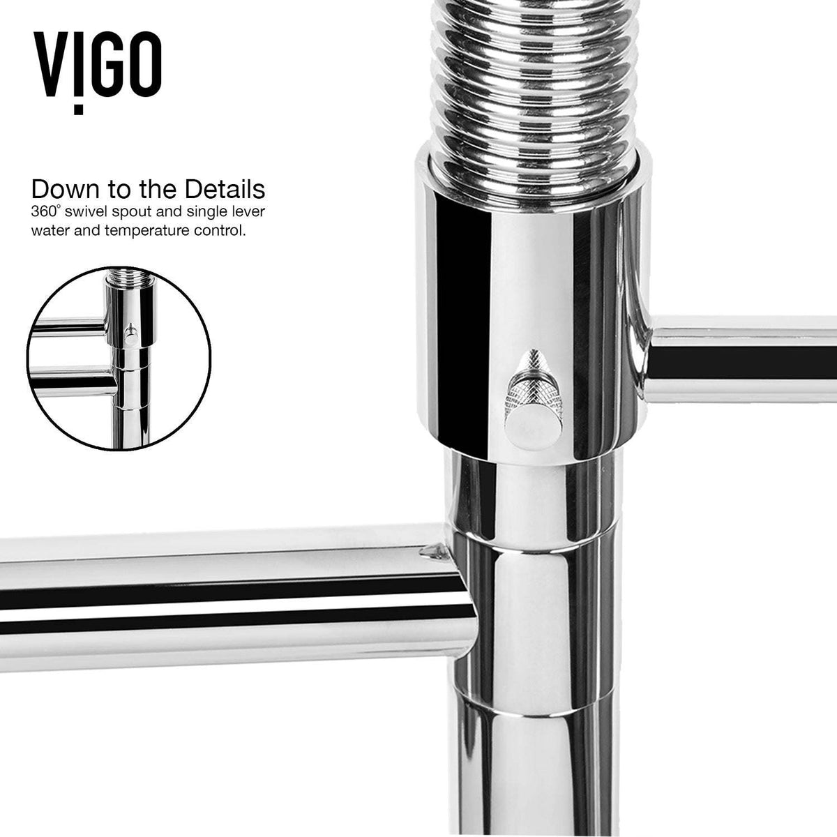 Zurich Pull-Down Kitchen Faucet