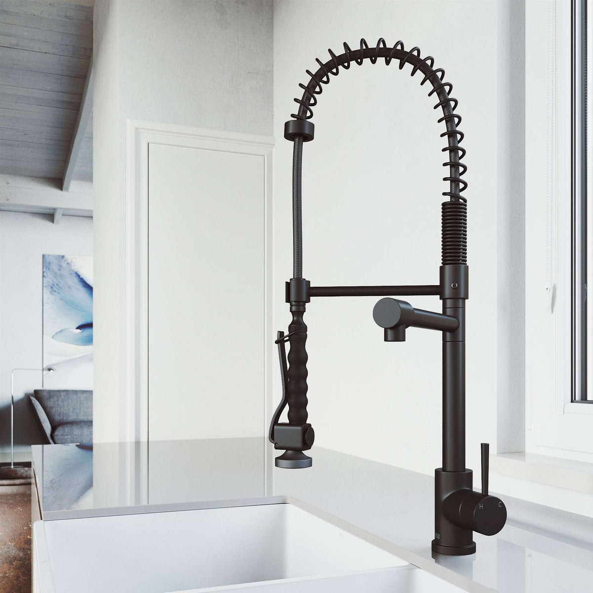 Zurich Pull-Down Kitchen Faucet