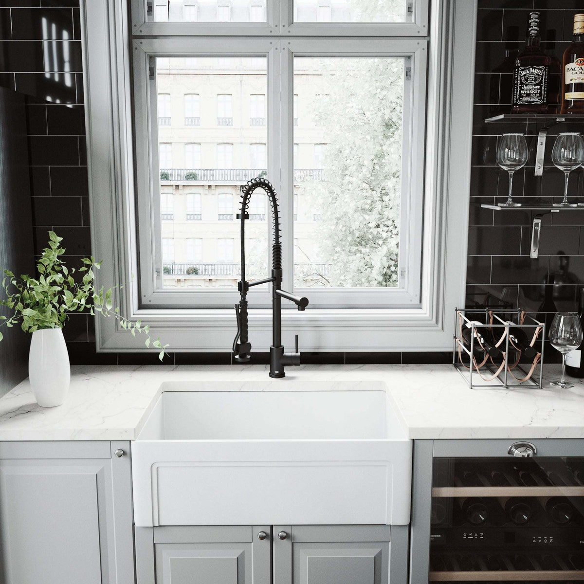 Zurich Pull-Down Kitchen Faucet