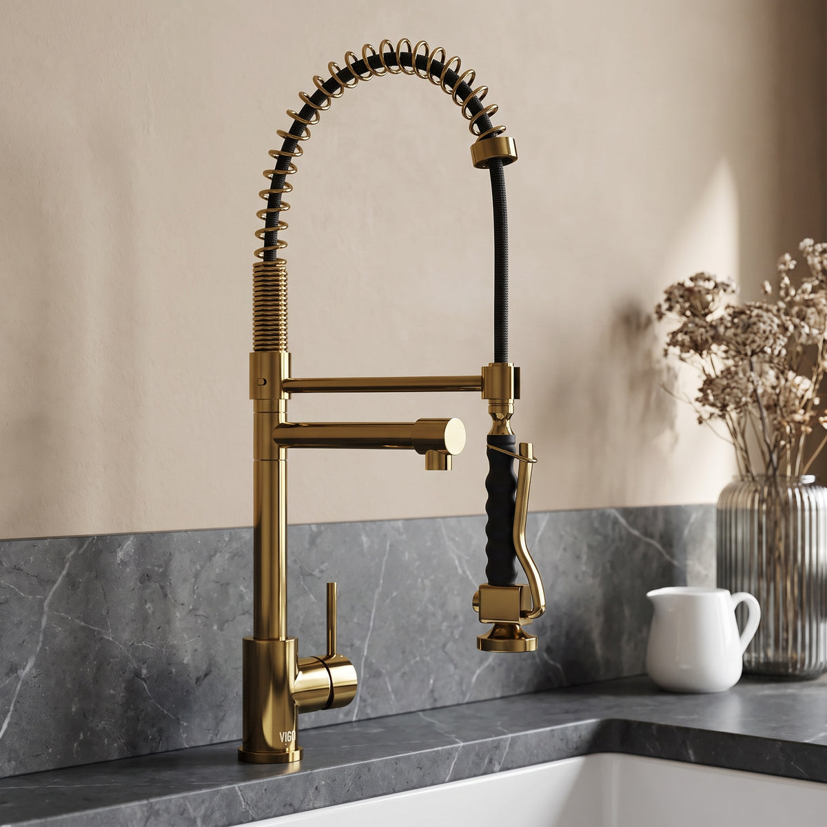 Zurich Pull-Down Kitchen Faucet
