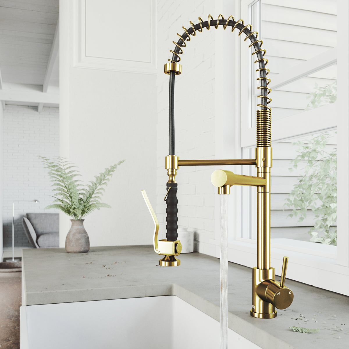 Zurich Pull-Down Kitchen Faucet