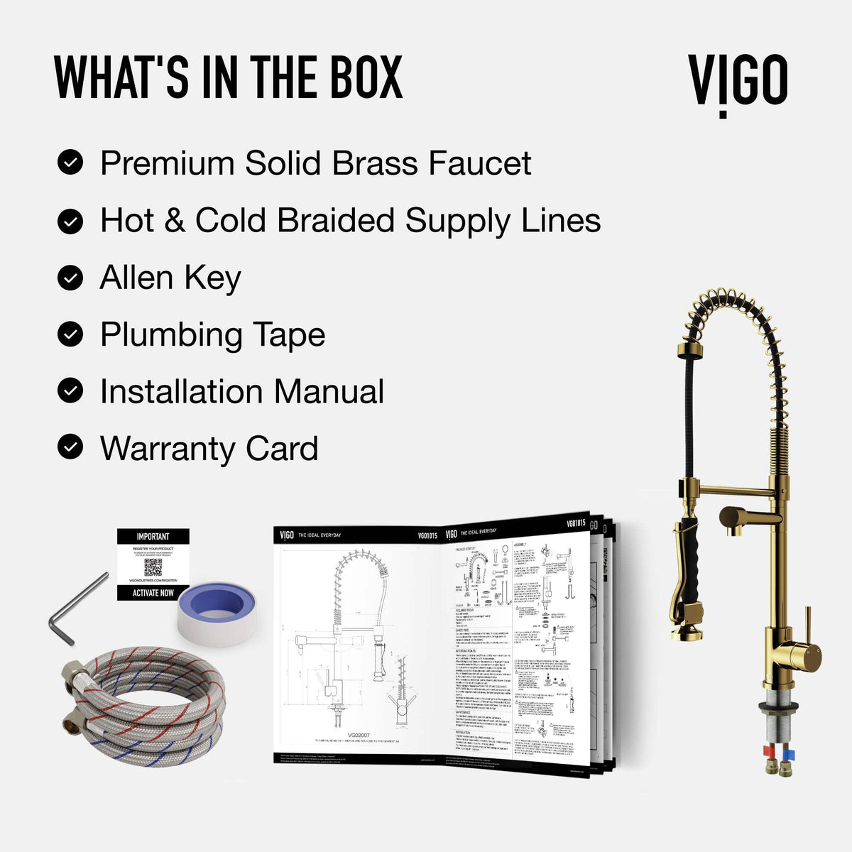 Zurich Pull-Down Kitchen Faucet