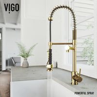 Zurich Pull-Down Kitchen Faucet
