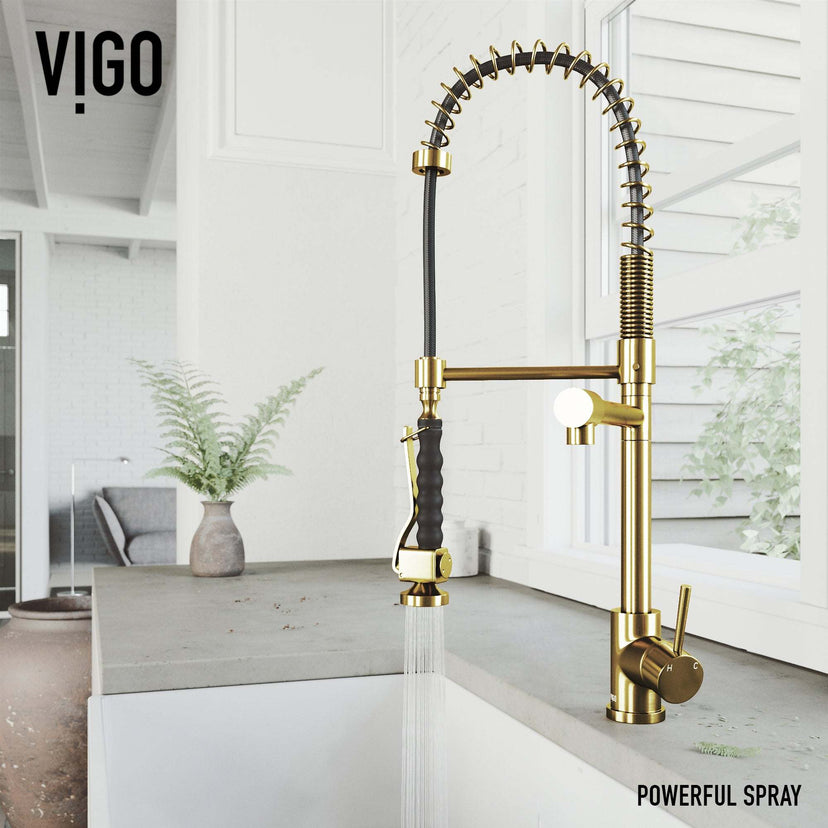 Zurich Pull-Down Kitchen Faucet