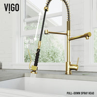 Zurich Pull-Down Kitchen Faucet