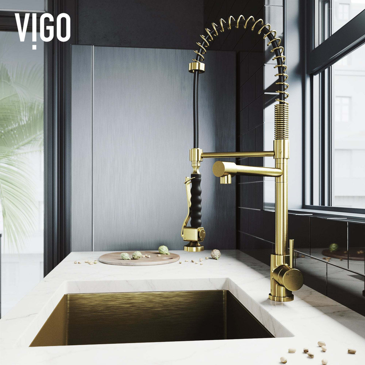 Zurich Pull-Down Kitchen Faucet