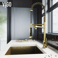 Zurich Pull-Down Kitchen Faucet