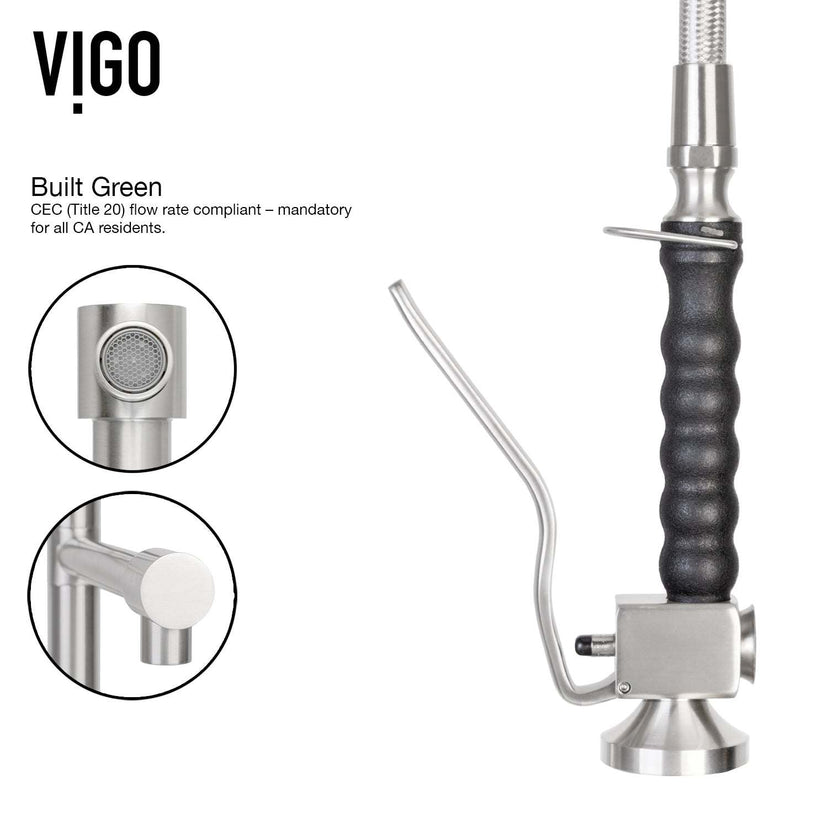 Zurich Pull-Down Kitchen Faucet