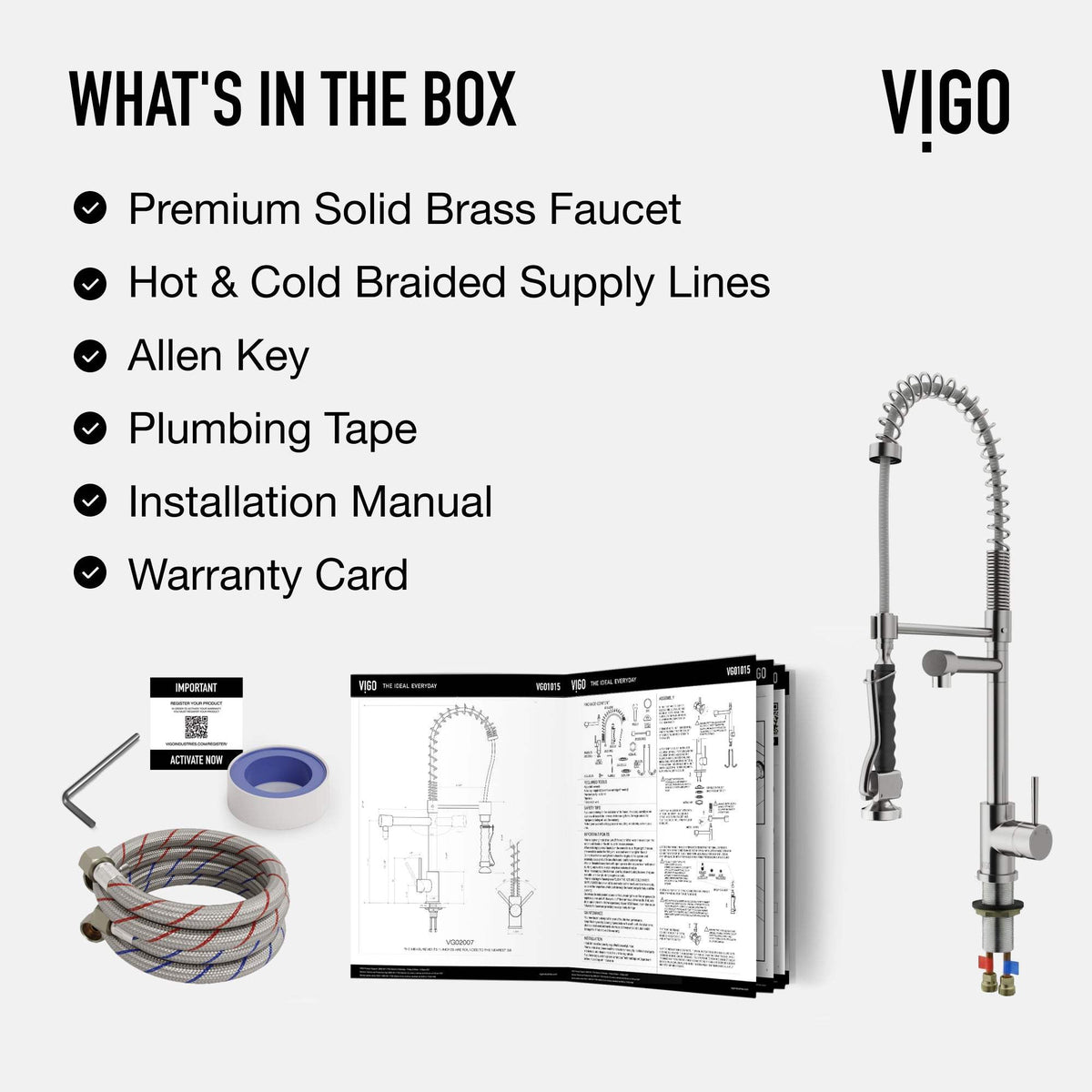 Zurich Pull-Down Kitchen Faucet