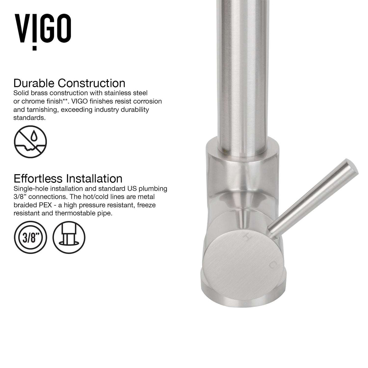 Zurich Pull-Down Kitchen Faucet