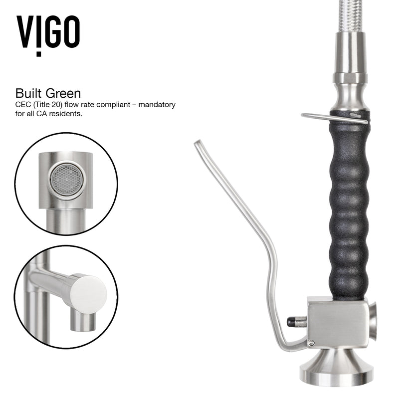 Zurich Pull-Down Kitchen Faucet