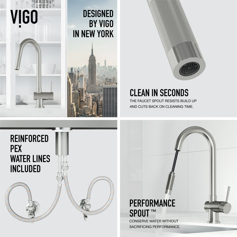 Gramercy Pull-Down Kitchen Faucet