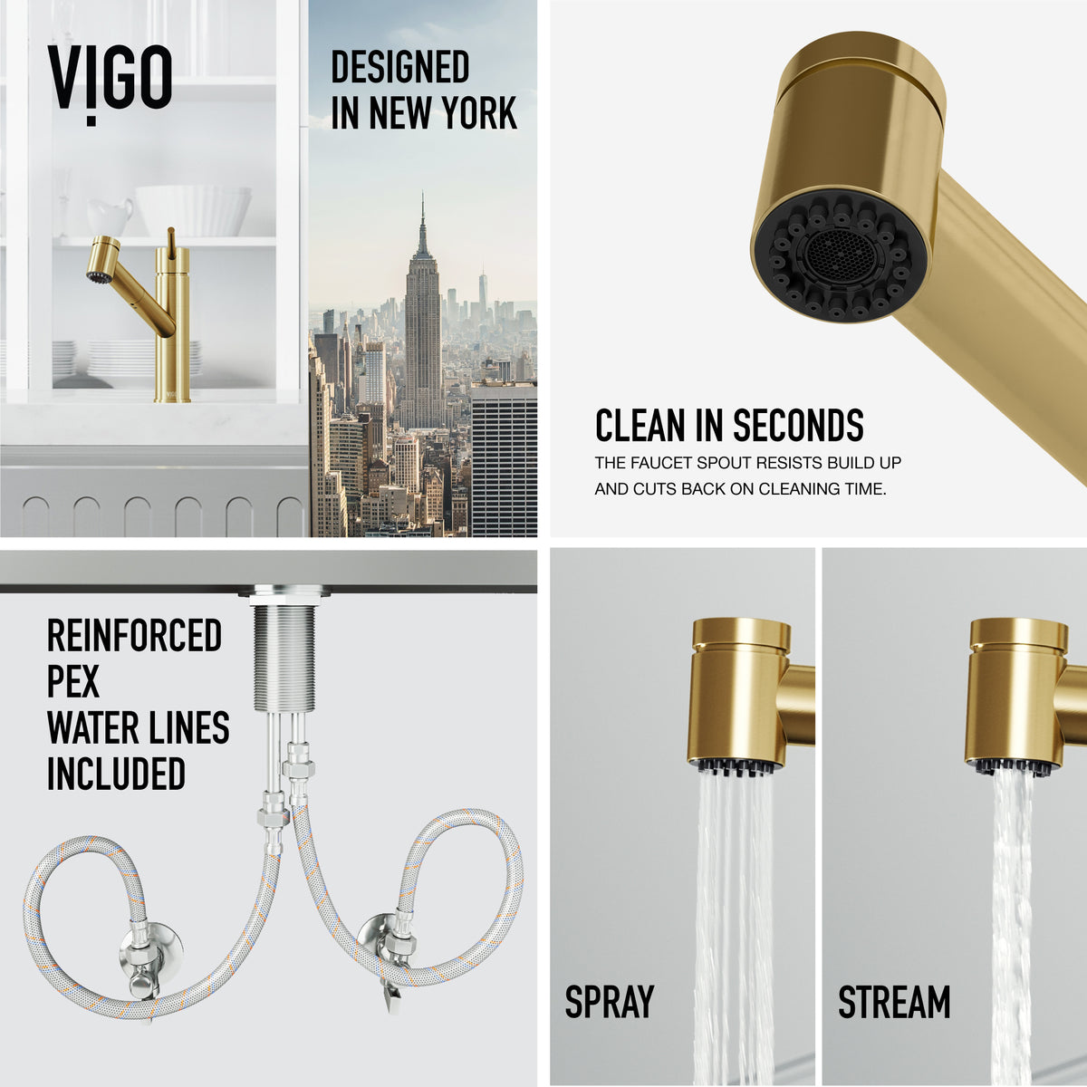 Branson Pull-Out Kitchen Faucet