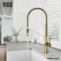 Deck mount faucet with included mounting hardware, supply lines, and compression connection