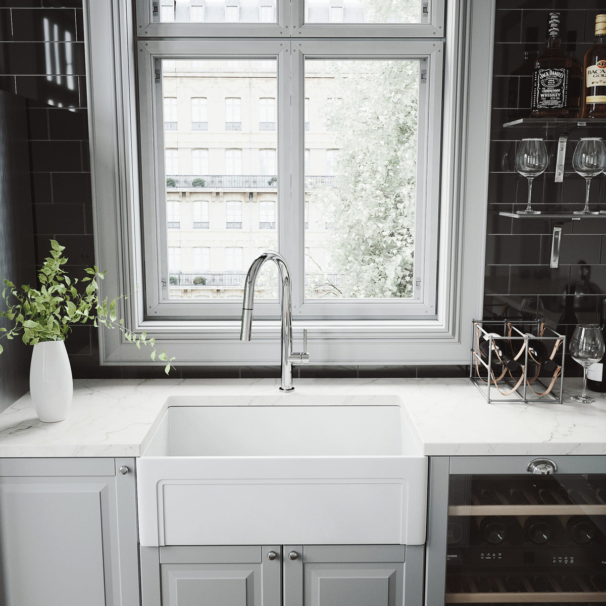 Greenwich Pull-Down Spray Kitchen Faucet