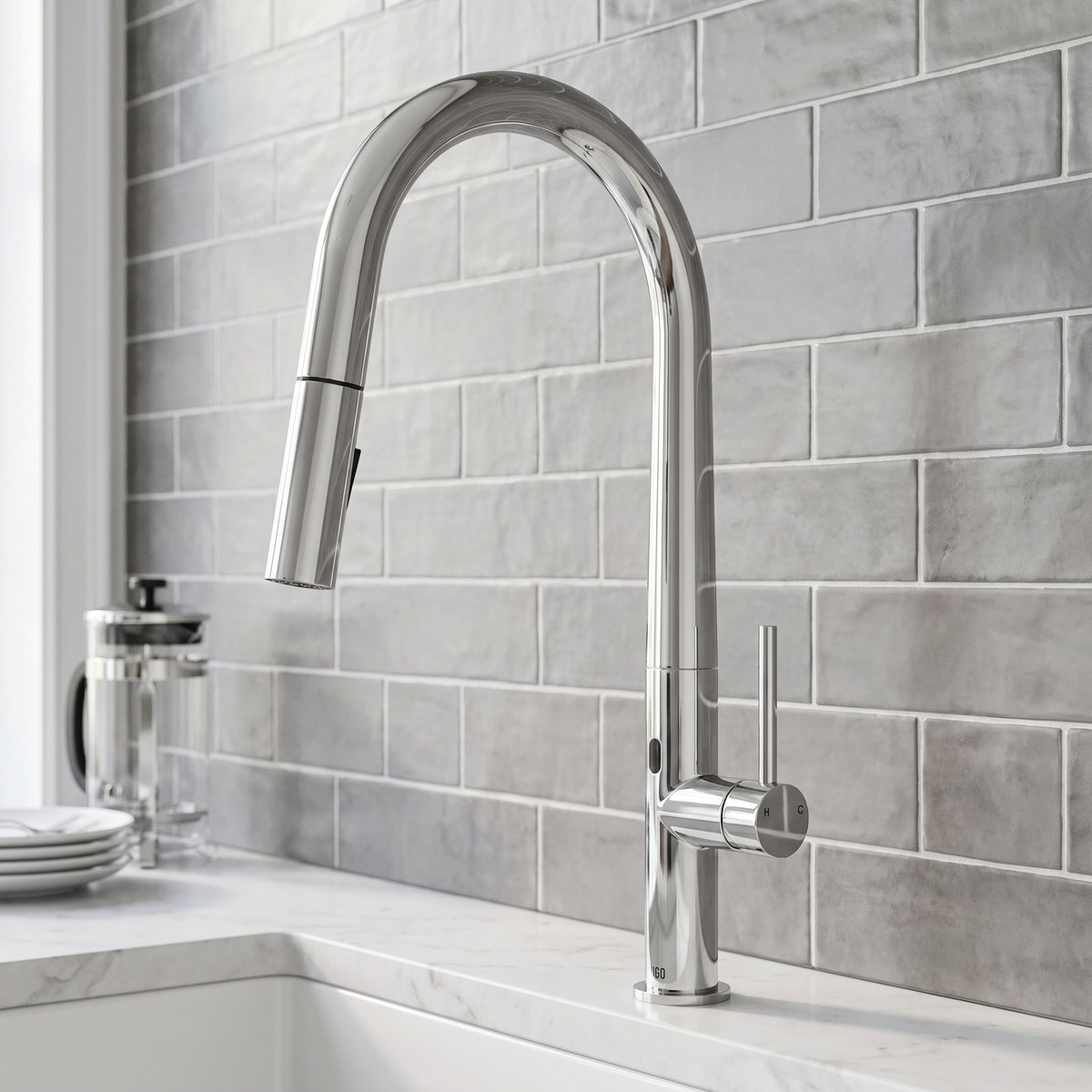 Greenwich Touchless Pull-Down Kitchen Faucet