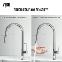 Greenwich Touchless Pull-Down Kitchen Faucet
