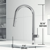 Greenwich Touchless Pull-Down Kitchen Faucet