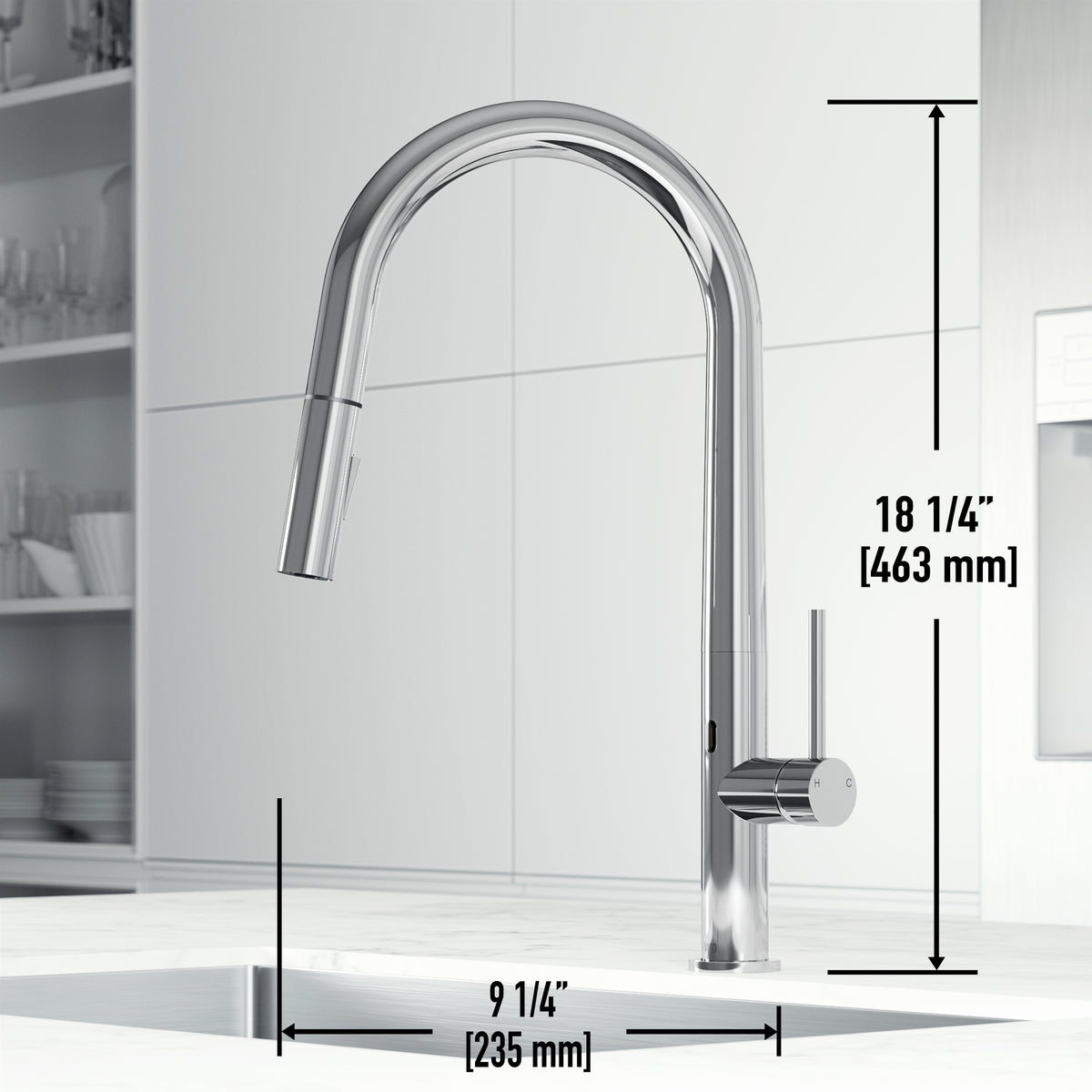 Greenwich Touchless Pull-Down Kitchen Faucet