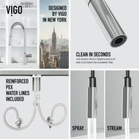 Greenwich Touchless Pull-Down Kitchen Faucet