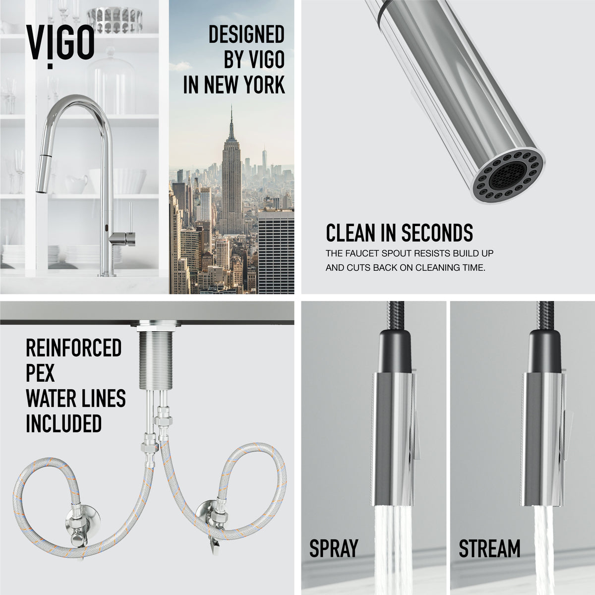 Greenwich Touchless Pull-Down Kitchen Faucet