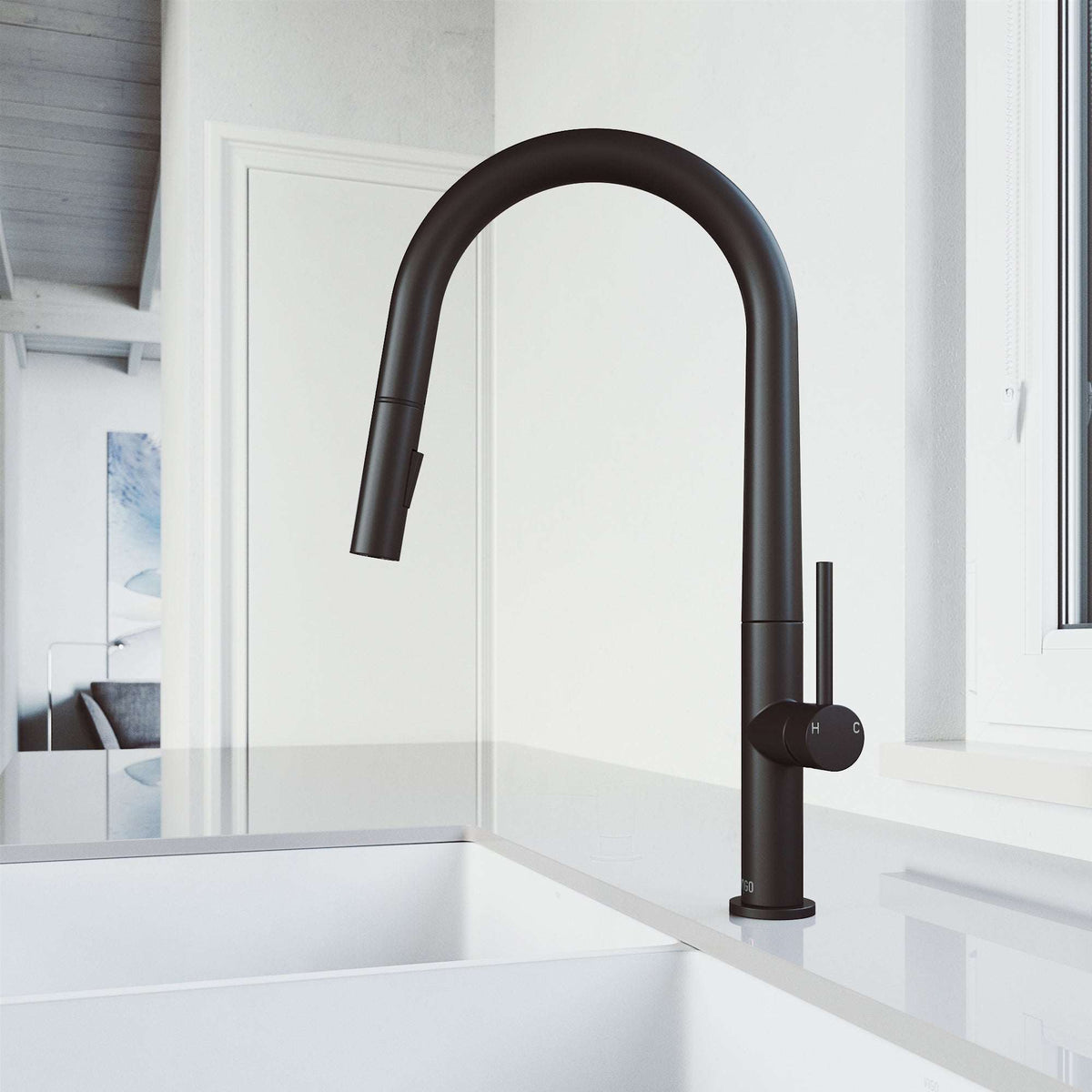 Greenwich Pull-Down Spray Kitchen Faucet