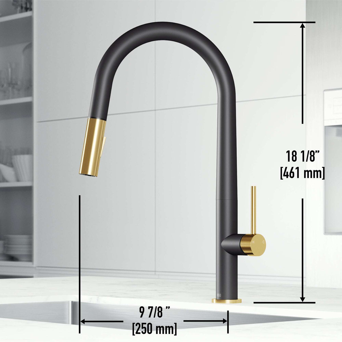 Greenwich Pull-Down Spray Kitchen Faucet