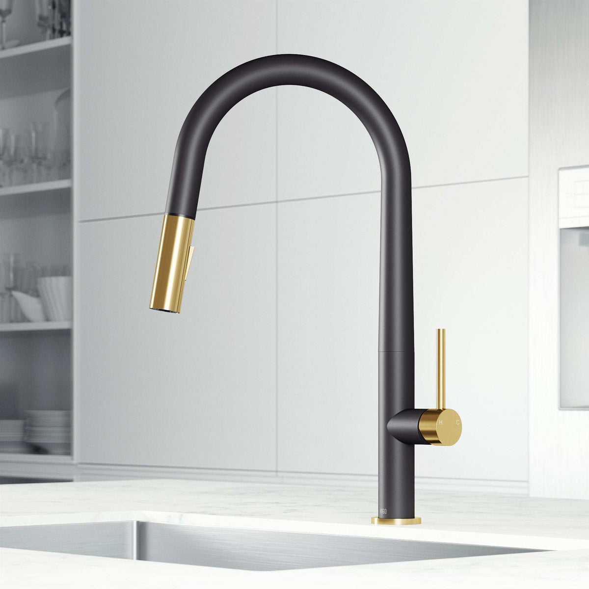 Greenwich Pull-Down Spray Kitchen Faucet