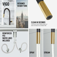 Greenwich Pull-Down Spray Kitchen Faucet