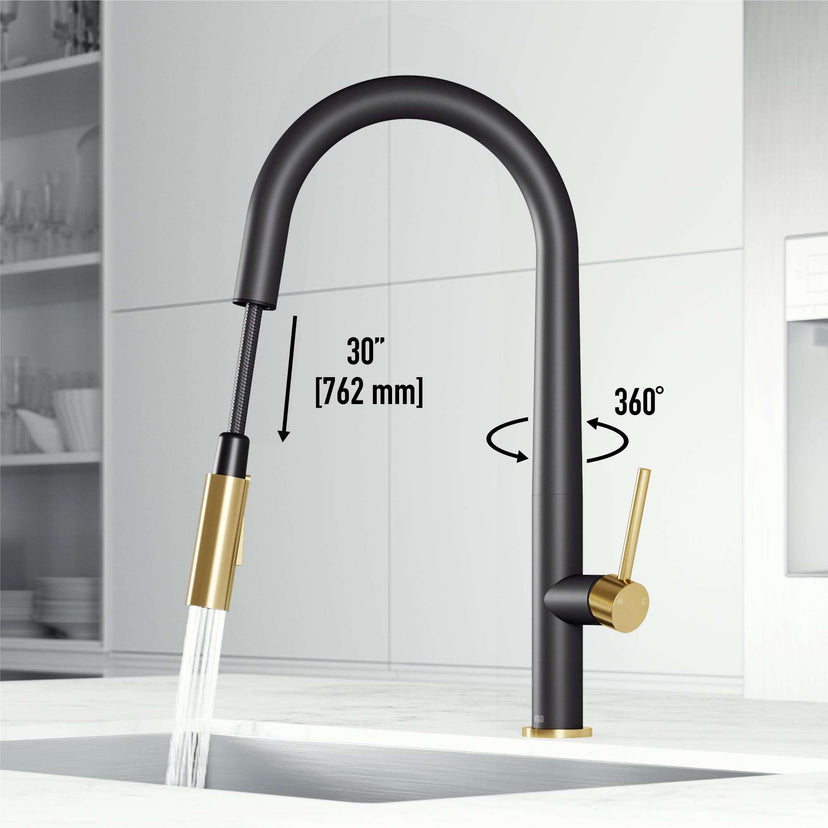 Greenwich Pull-Down Spray Kitchen Faucet
