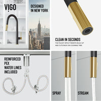 Greenwich Pull-Down Spray Kitchen Faucet