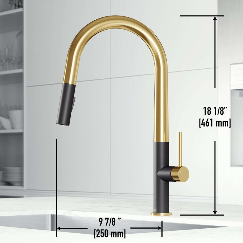 Greenwich Pull-Down Spray Kitchen Faucet