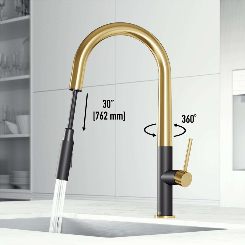 Greenwich Pull-Down Spray Kitchen Faucet